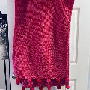 Kate Spade Vintage 2010 pom pom blanket/wrap